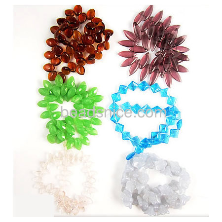 Crystal beads Mixed color and mix style