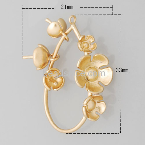 Fashion pendant droplet carved pendant fit earrings bracelet necklace wholesale jewelry accessories brass DIY more colors