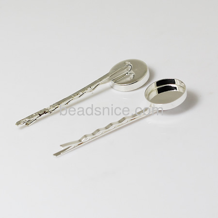 Brass Hairpins,54x16x7mm,Nickel-Free,Lead-Safe,