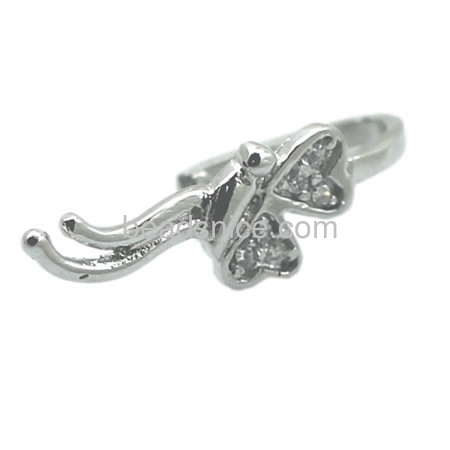 Sterling Silver Pendant Bail,20X6X7mm,