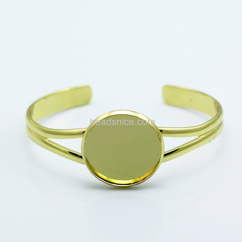 Bracelet Brass brass bracelet jewelry oval unique design 25mm