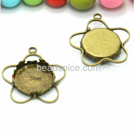 Vintage pendant base lace round tray square hanging plate hanging holder wholesale jewelry accessories brass handmade gifts