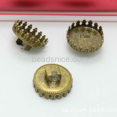 Brass End cap, lead-safe, nickel-free