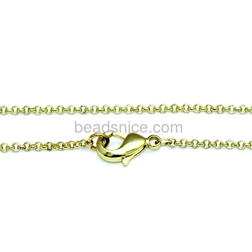 18k gold plated  necklace chain