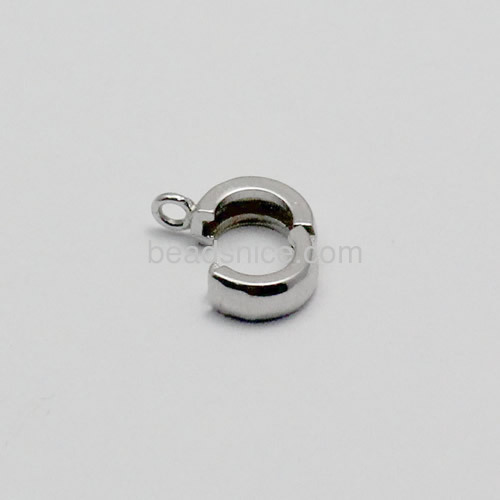 Sterling silver jewelry charm pendant clasp