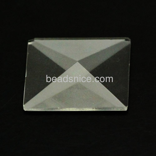 Glass Cabochons for square base supplies