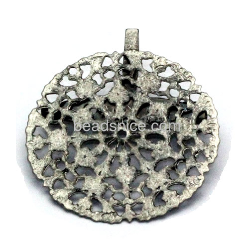 Iron brooch jewelry making supplies wholesale nickel free lead safe