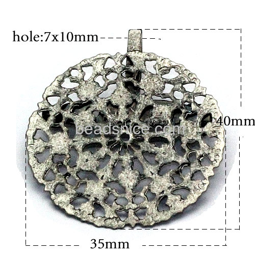 Iron brooch jewelry making supplies wholesale nickel free lead safe