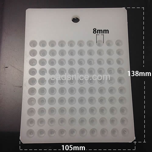 Acrylic Bead Counting Tray for 8mm beads
