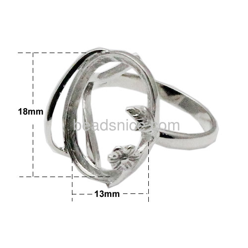 Sterling Silver Ring Mounting