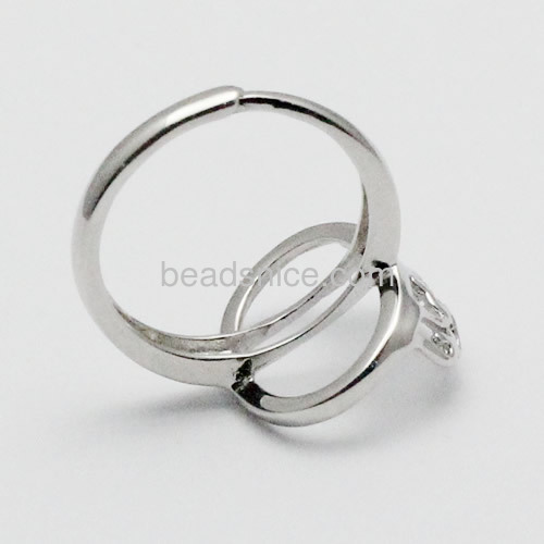 Sterling Silver Ring Base