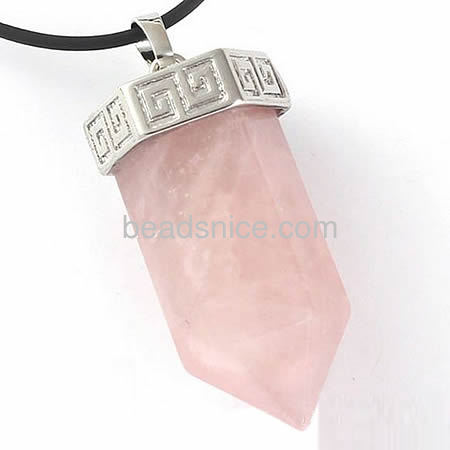 Natural Crystal  pendant,Gemstone pendant,