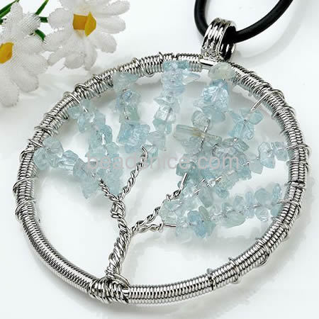 Natural Crystal  pendant,Gemstone pendant,