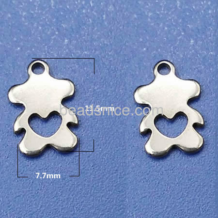 Stainless Steel Pendant charm