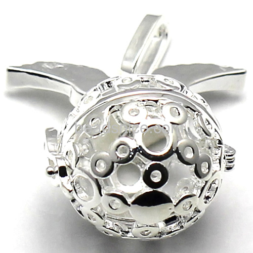 Brass owl jewelry accessory plated lead-safe  nickel-free