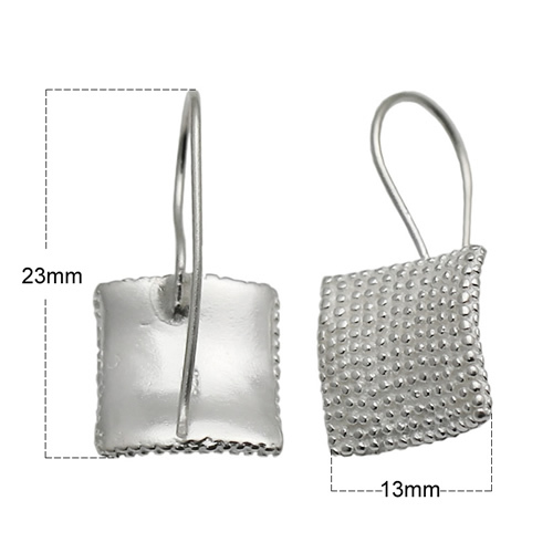 925 Sterling Silver wire earring blank Feature pure silver French Earring Wires Earring Component Jewelry