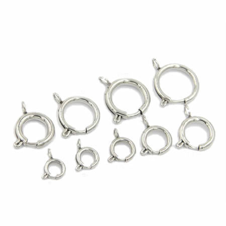 Stainless Steel Spring Ring Clasp
