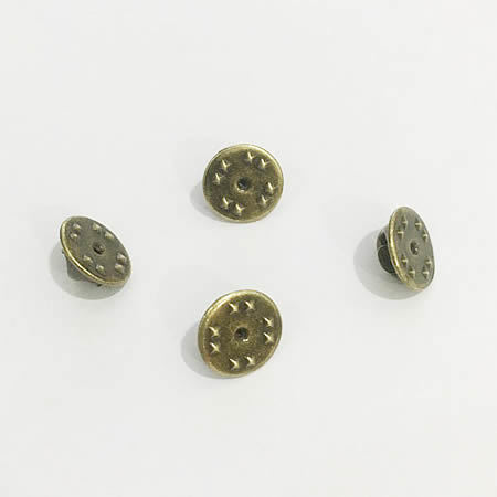 Brass Ear Nut component, Nickel-free, Lead-safe