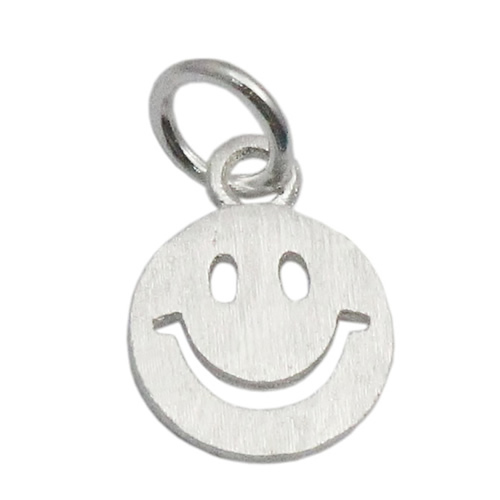 925 Sterling Silver Smile Pendant charms