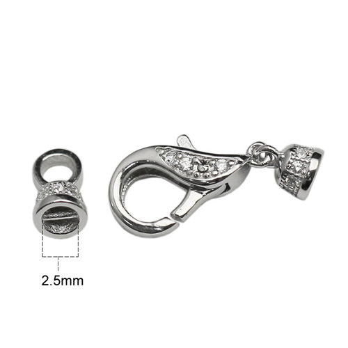 Sterling silver lobster clasp