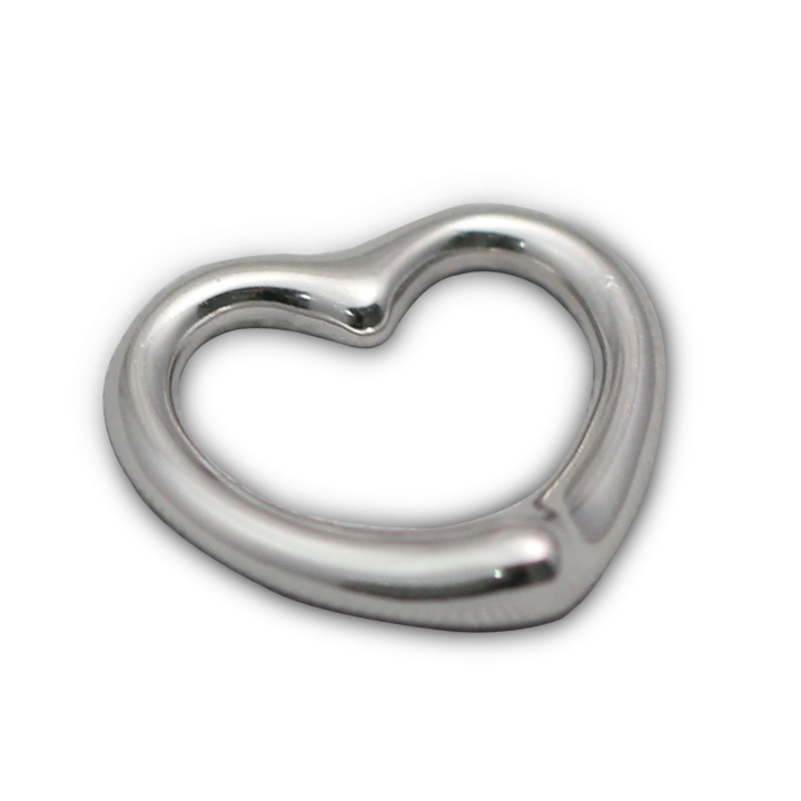 sterling silver heart charm 925 jewelry findings making charm bracelets