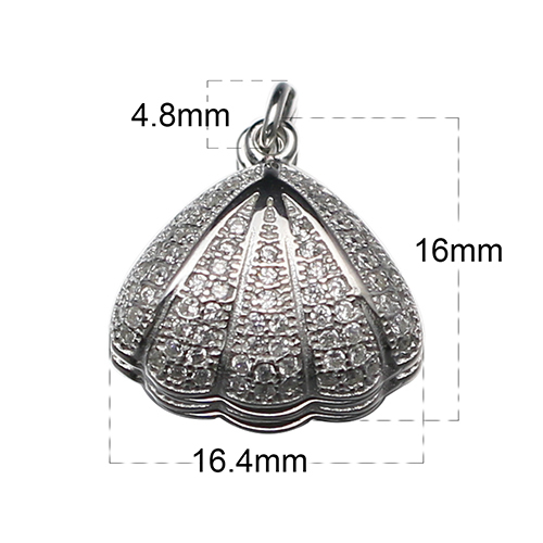 Wholesale Hollow Shell pearl cage pendant designs