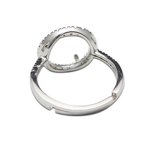 Sterling Silver Ring Setting base