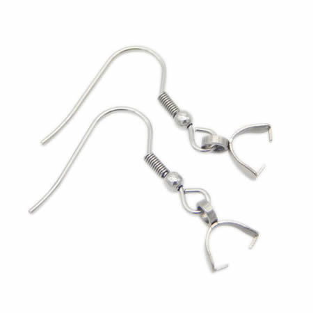 DIY jewelry accessories lever back Stainless steel earring parts