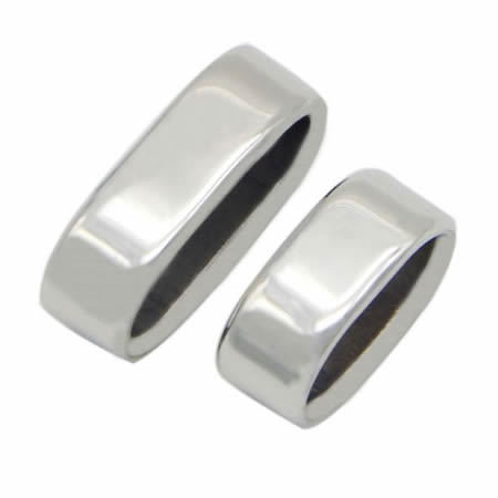Smooth spacer beads for chain jewelry findings