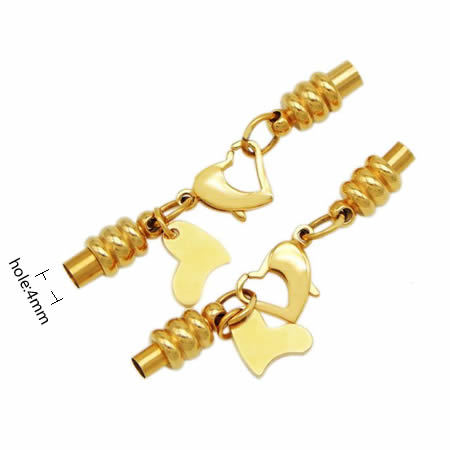Jewelry findings accessories connector cord end cap