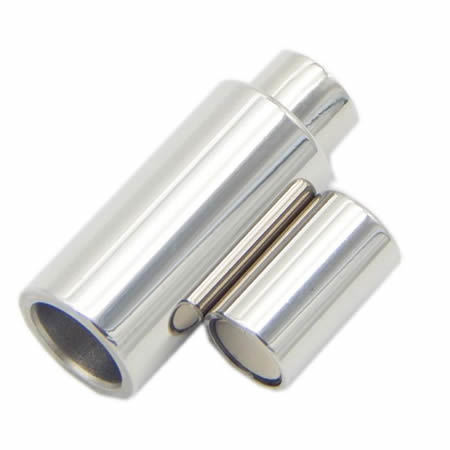 Magnetic clasps for connectors for jewelry making