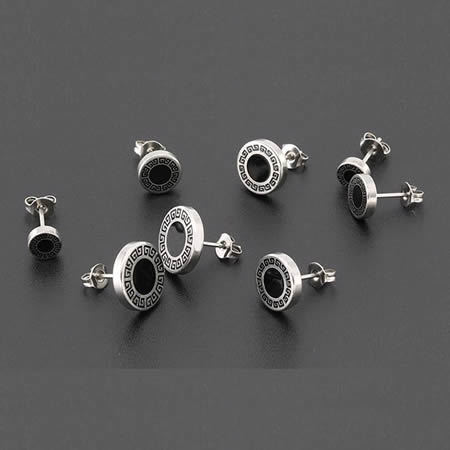 Clear for women stainless steel stud earrings with Jewelry Gift