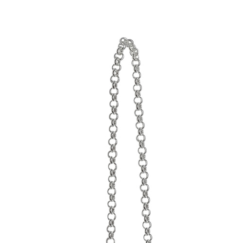 Sterling silver hollow rolo chain bulk chain for jewelry making
