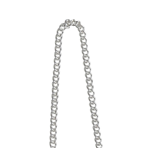 Sterling silver 1.5mm curb chain jewelry findings