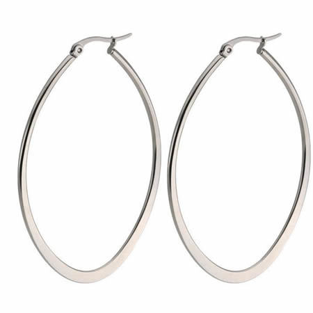 Stainless steel modern earring hook handmark