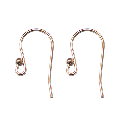 0.4mm rough silver 925 hook earrings with 1.5mm ball 0.4mm rough silver 925 hook earrings with 1.5mm ball