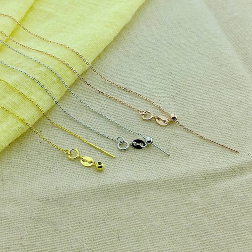 925 silver necklace accessories rolo chains necklaces small chain colors for choose
