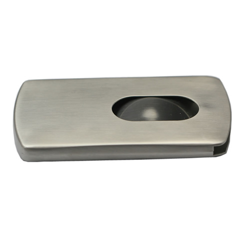 Stainless Steel Double Side Money Cash Credit Bank Card Holder Clip