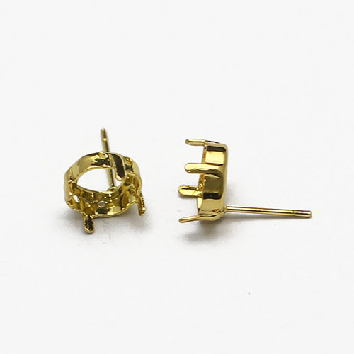 Wholesale accessories Brass earrings，Lead-Safe,Nickel-Free,