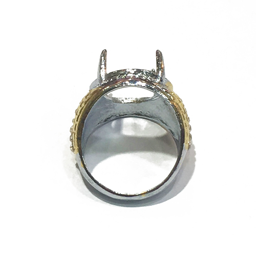 Zinc Alloy Prong Ring Set