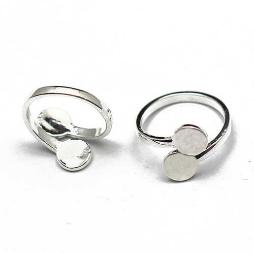 Blank pad ring base brass，brass finger ring settings ring blank，lead-safe nickel-free，