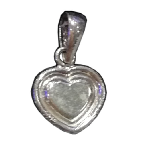925 Sterling Silver Heart Pendant Tray
