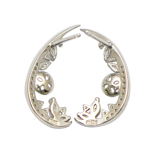 925 Sterling Silver Fashion Geometric Minimalist Delicate Ear Stud Bar Earrings Women Gift