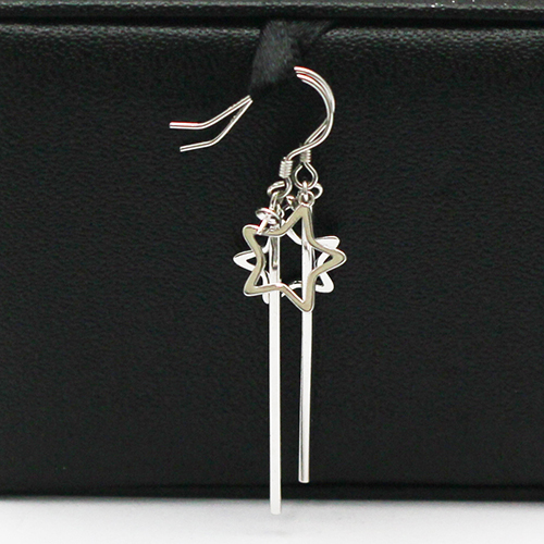 925 Sterling Silver Fashion Drop Stud Earrings