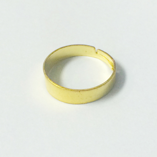 Brass simple finger ring custom jewelry wholesale nickel free