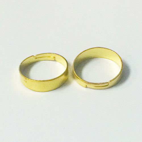 Brass simple finger ring custom jewelry wholesale nickel free
