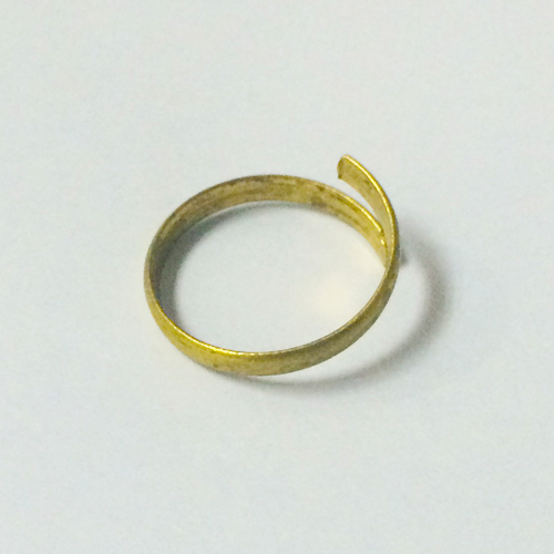 Brass ring plated handmade jewelry setting wholesale