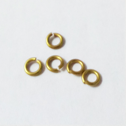 Open jump rings connectors wholesale jewelry accessories brass nickel free lead safe