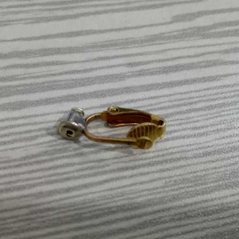 Brass Leverback hook earring for jewelry finding