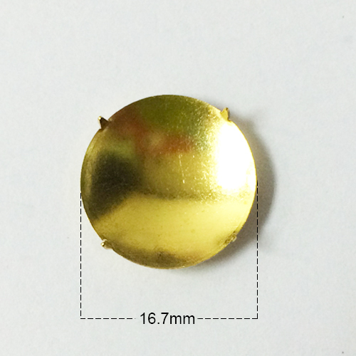 Brass round bezel settings jewelry making supplies wholesale